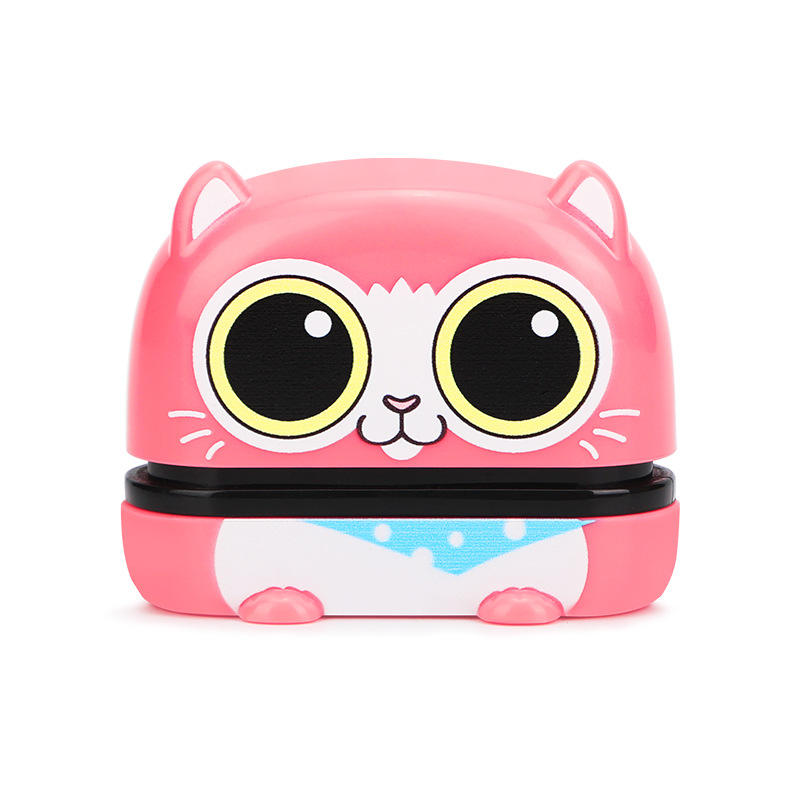 Kindergarten Kids Cartoon Personalized Photosensitive Pet Owl Pastel Name Seal Clothes Flash Foam Self Ink Toy Stamp
