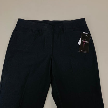 MULTIPLES Ankle Pants Petite Women's Sz 16 Black
