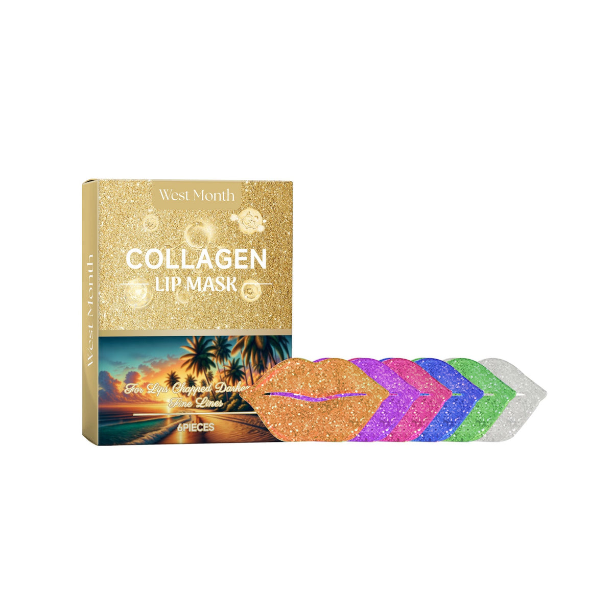 Collagen Lip Mask Repair Dry, Hydrating, Hydrating And Light Lip Line Lip Mask