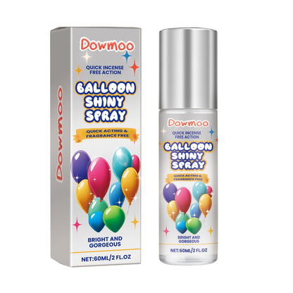 Latex Balloon Shine Spray, Long-Lasting Non-Oxidizing Enhanced Gloss Textured Atmosphere Spray