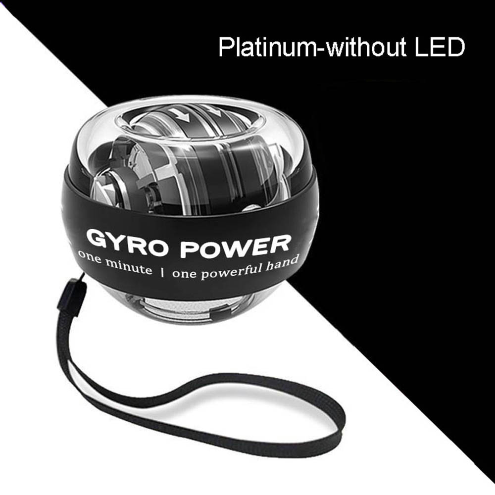 LED Wrist Power Hand Ball Self-starting Powerball With Counter Arm Hand Muscle Force Trainer  Exercise Equipment Strengthener