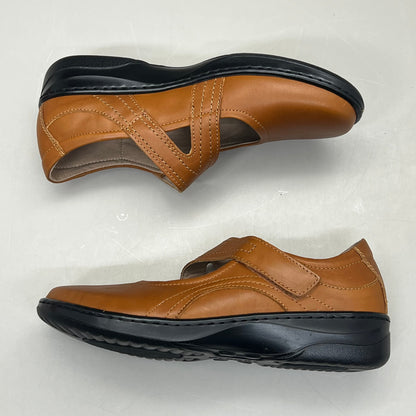 PROPET Golda Mary Jane Adjustable Lightweight Women's Sz 11 M(B) Teak WCA053L