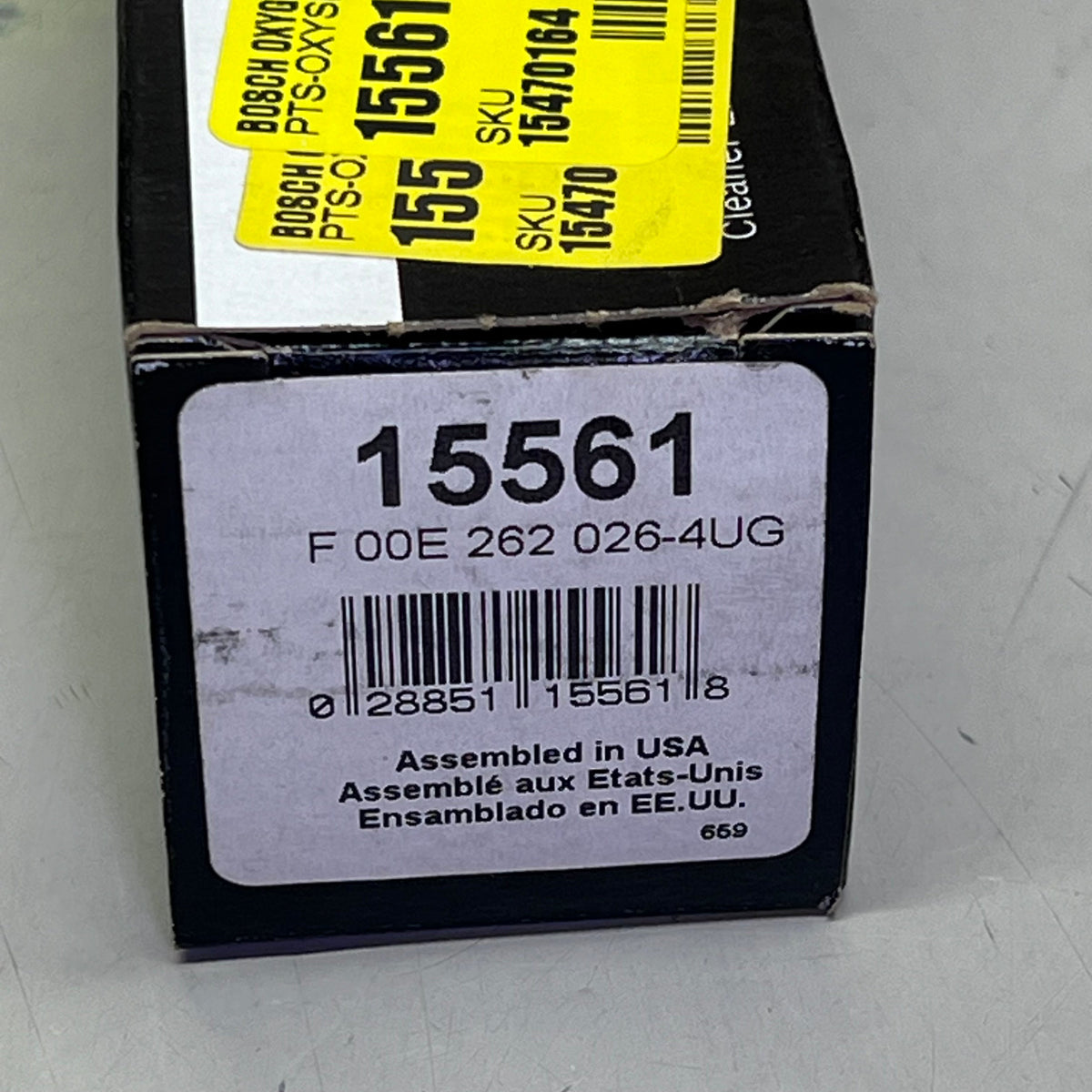 BOSCH Exact Fit Oxygen Sensor for Chevrolet & Pontiac Models 15561