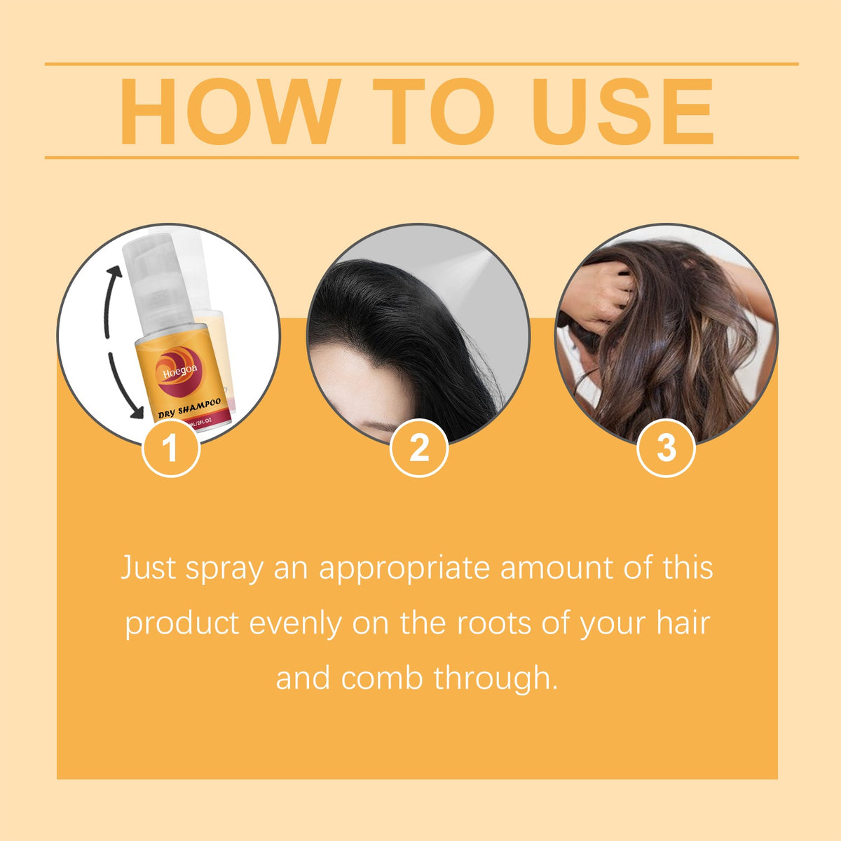 Leave-In Dry Hair Spray
