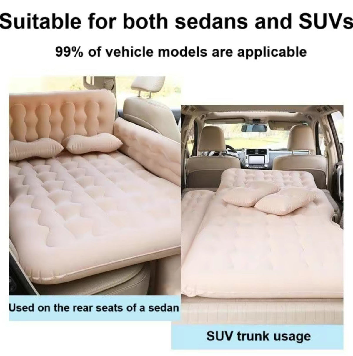 RoadNest Inflatable Car Bed