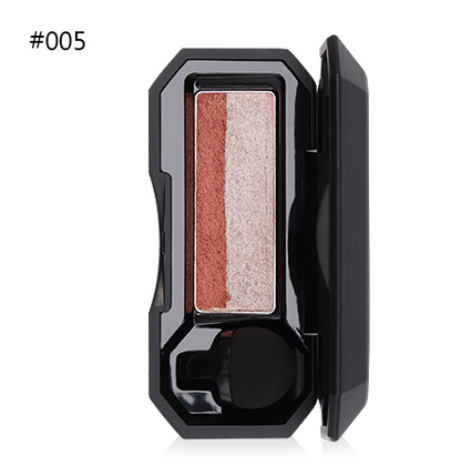 UBUB Professional Double Colors Shimmer Smoky Eyeshadow Shiny High Pigments Waterproof Long Lasting Nude Eye Shadow Palette