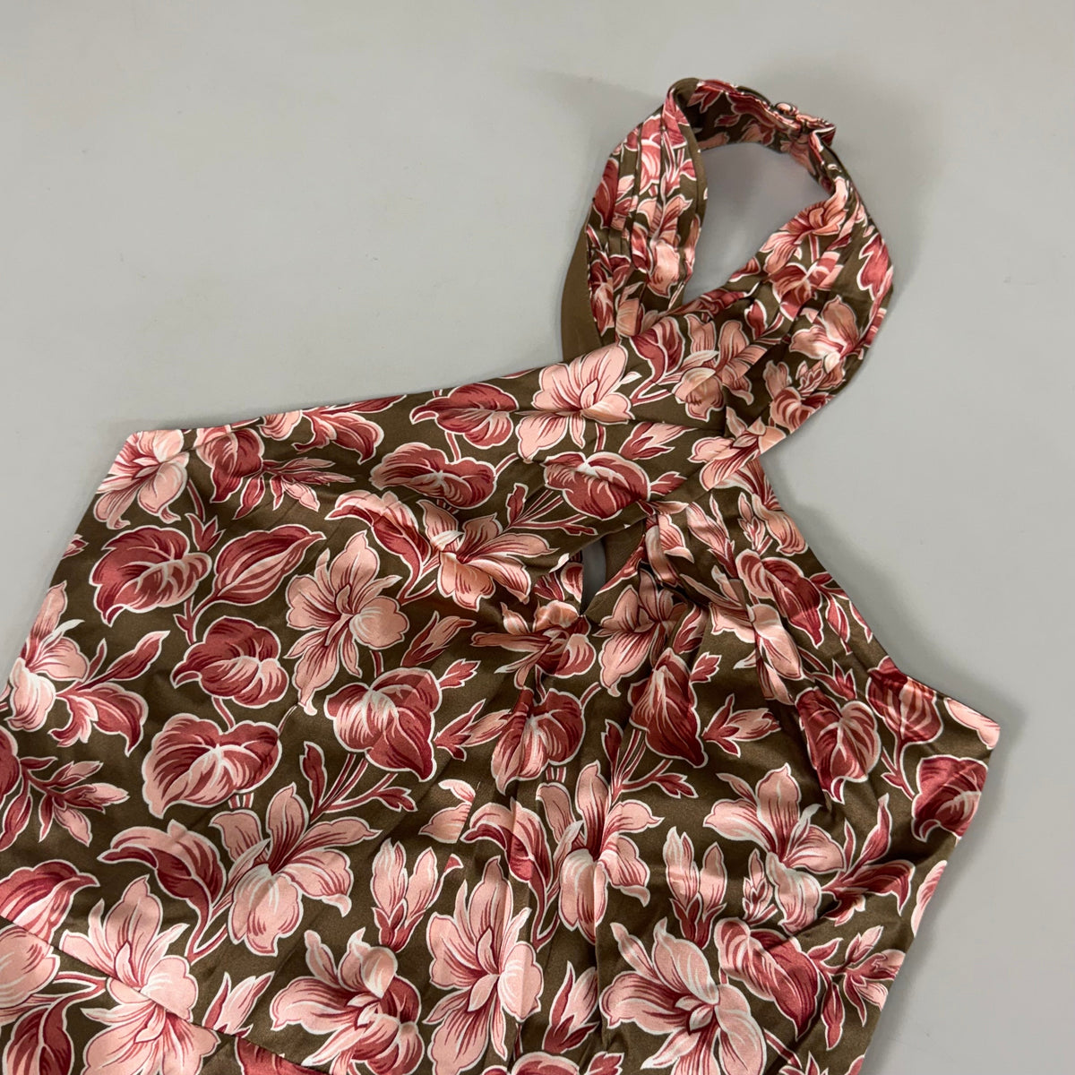 VERONICA BEARD Alberta Deep Ochre Multicolored Dress Sz-4 2406FL4620632