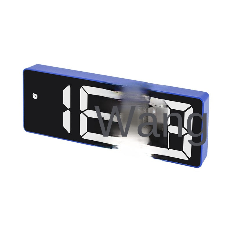 Simple Style LED Electronic Alarm Clock Battery and Plug-in Dual-use Timepiece Yida Time