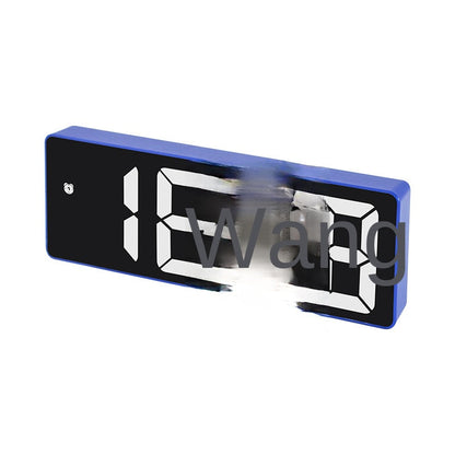 Simple Style LED Electronic Alarm Clock Battery and Plug-in Dual-use Timepiece Yida Time