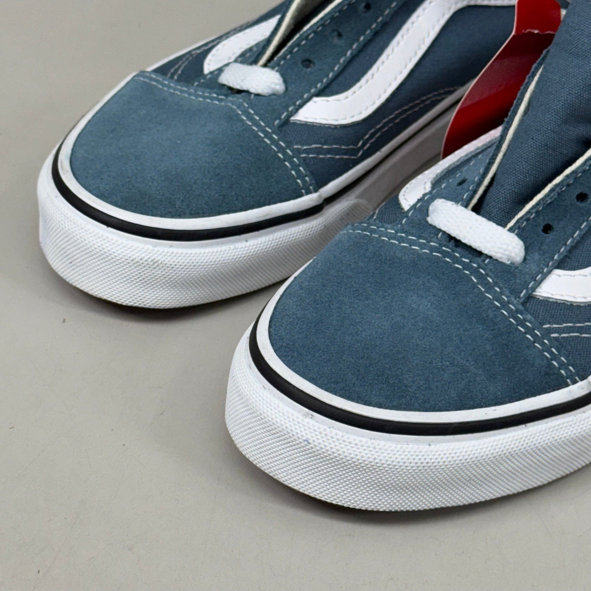 VANS Old Skool Shoe Low Top Suede Womens Sz 5.0 Mens Sz 3.5 Stormy Weather As-is