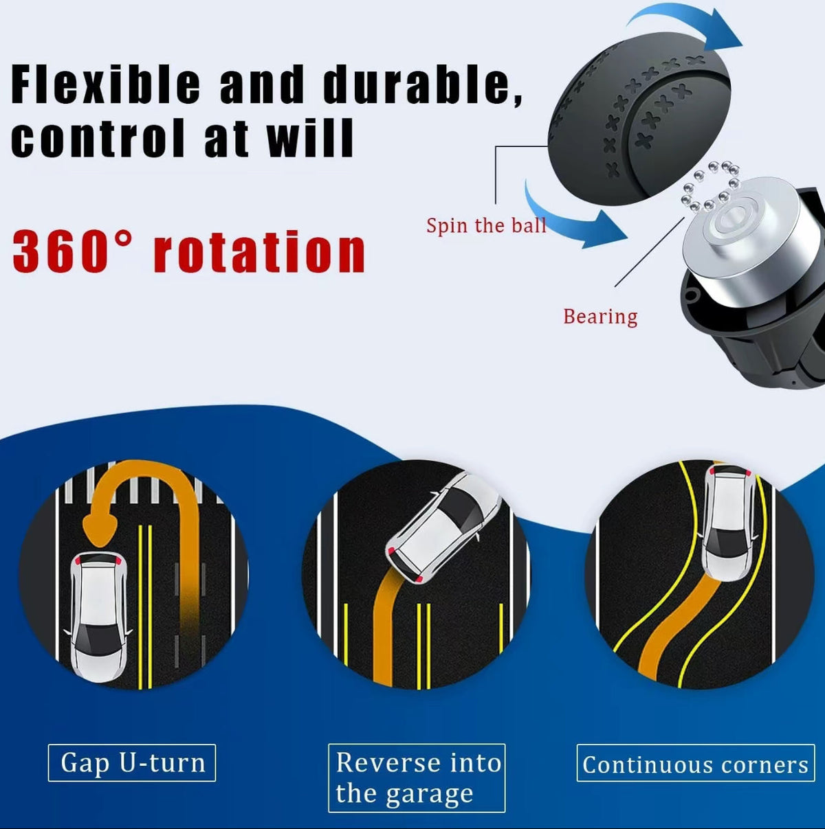 Spin Grip Steering Knob