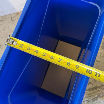 CFS (4 PACK) Trash Can Blue 23 Gal Blue 34202314
