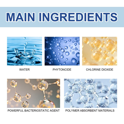 Refrigerator Deodorizer Purifying Gel, Indoor Refrigerator Deodorization Purification Fresh-Keeping Anti-Channeling Clean Odor