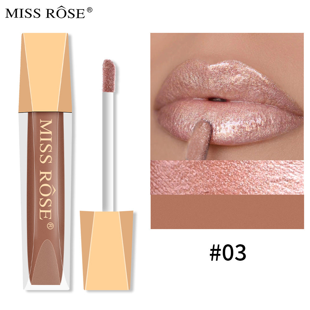 Matte Lip Gloss Liquid Pearlescent Lip Gloss Non Fading Non Stick Cup Velvet Lip Glaze Lipstick