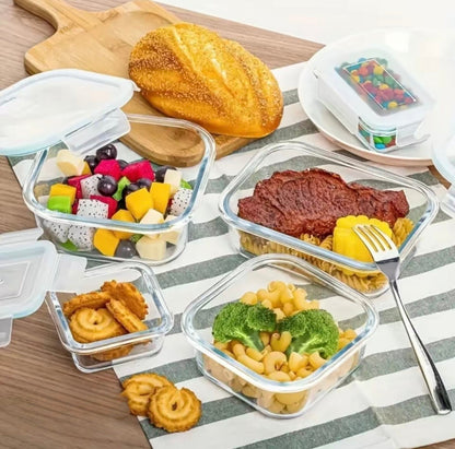 FreshSeal Glass Storage Set