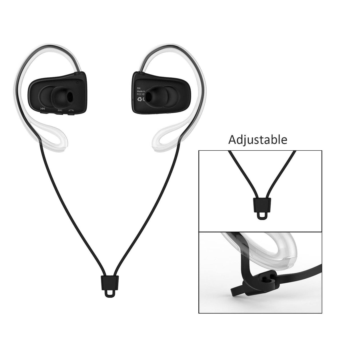 BSport – Bluetooth Sport Headphones with Dual-Microphone and NFC