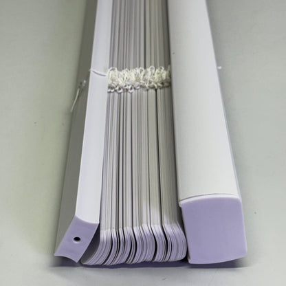 LOTUS & WINDOWARE 1" Vinyl Blind Cordless 35" x 84" White MLX3584WH
