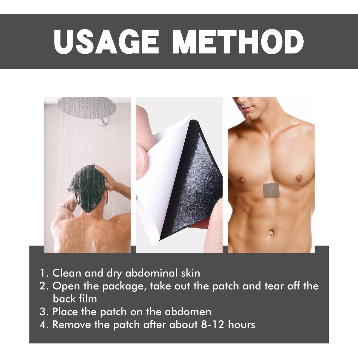 Herbal Lung Deep Cleaner Patch, Relieve Fatigue And Discomfort Relax Body Care Patch