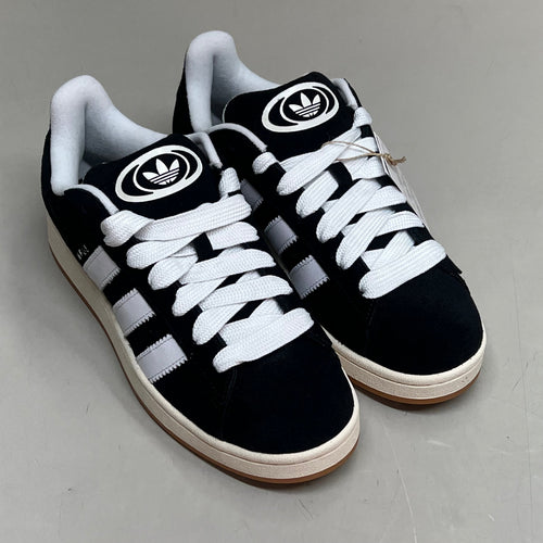 ADIDAS Campus 00s Fat Lace Sneaker Men's Sz 10 Core Black/Cloud White/Off White