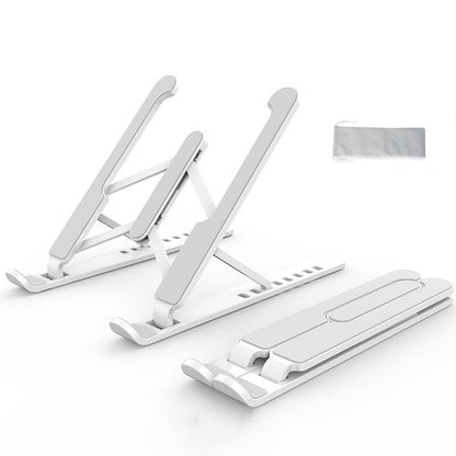 Universal Laptop Stand Adjustable Notebook Holder for Macbook Non-slip Foldable Cooling Base Bracket for Laptop/Tablet/phone
