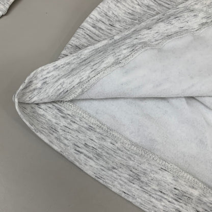 LONEROCK Helen Georgia Tie Hoodie Sz Small White/Grey