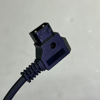 SELENS Elbow D-Tap To 0B2 2-Pins Power Cable 1.5m  Black/Grey DTAP-OB2-1.5-SH BH