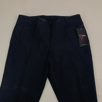 MULTIPLES Ankle Pant Petite Women's Sz 16P Black