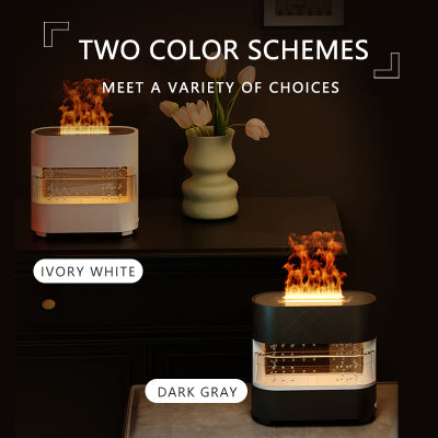 New Products Rain Cloud Fire Humidifier Water Drip Novedades  Rain Water Diffuser Fire Flame Humidifier Aroma Diffuser