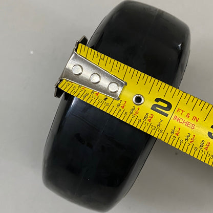 (2Pack) Caster Wheel Replacement Parts 5"x2" PP50JB84& Black