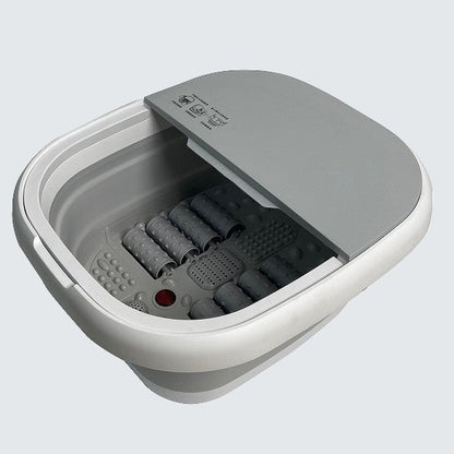 Folding foot bath tub foot washing tub with remote control foot soaking tub