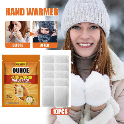 Hand Warmer Value Pack, Portable Warm Disposable Heating Baby Paste Winter Cold