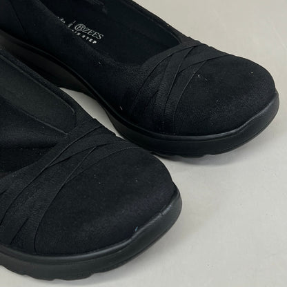 LIFESTRIDE Bzees Air Step Ballet Shoes Goody Women's 6 medium Black