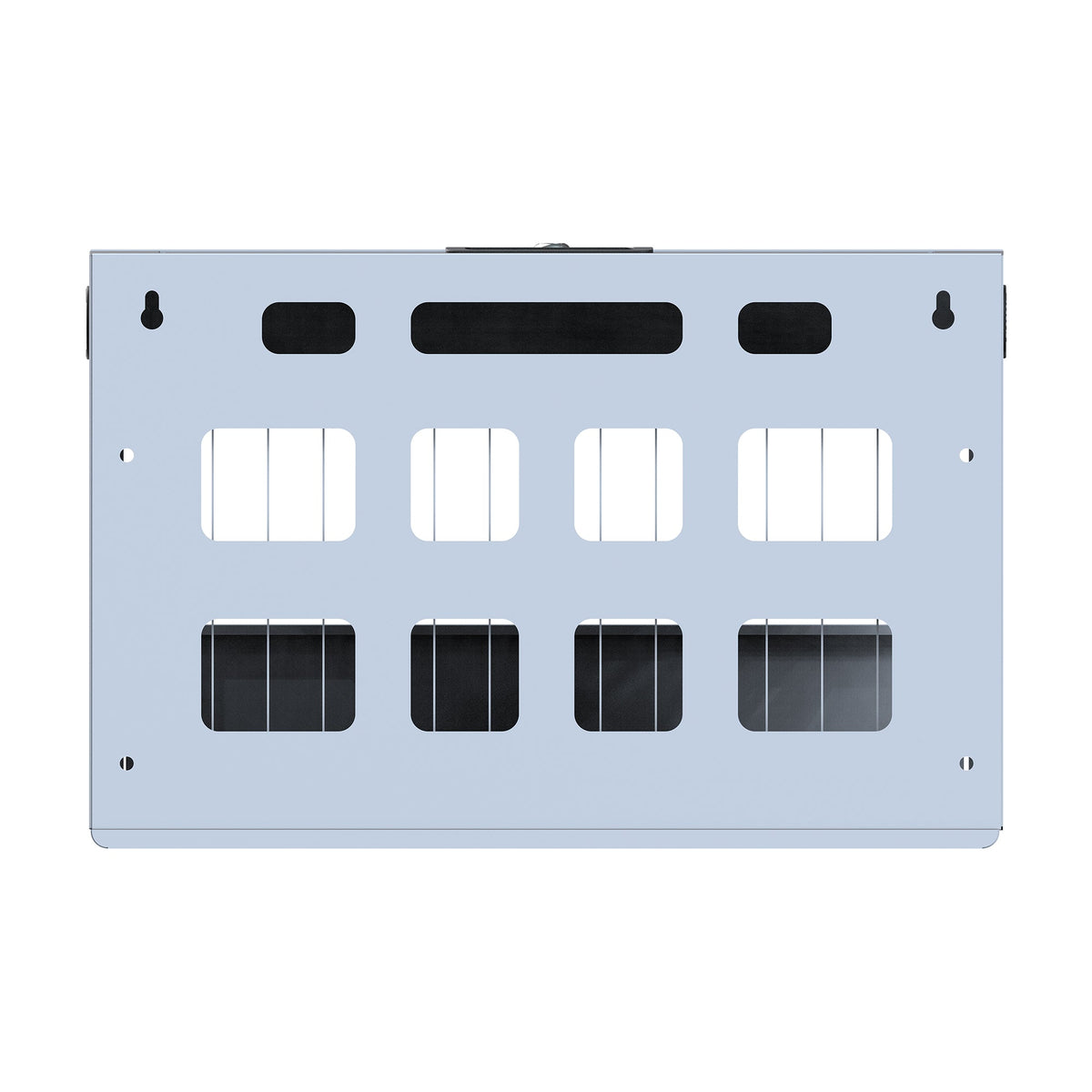 16 Bay Charging Cabinet for Laptop Chromebook Locking Charging Station-WHITE