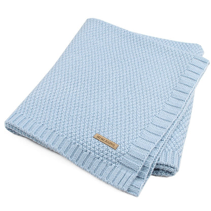 Baby Blanket Knitted Newborn Swaddle Wrap Blankets Super Soft Toddler Infant Bedding Quilt