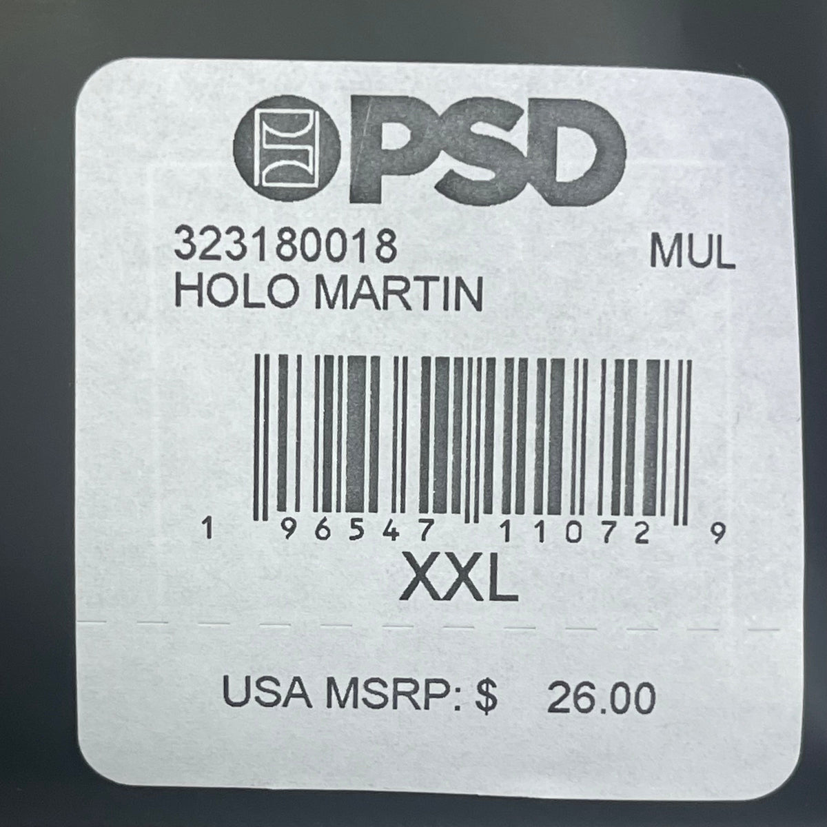PSD Looney Tunes Marvin The Martian Boxer Briefs XXL HOLO MARTIN