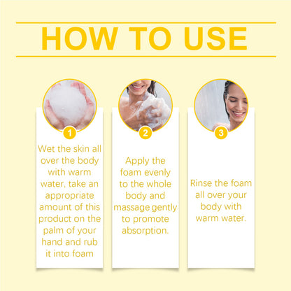 Perfumed Moisturizing Body Wash Gently Cleanses Skin, Soft, Moist, Refreshing And Fragrant