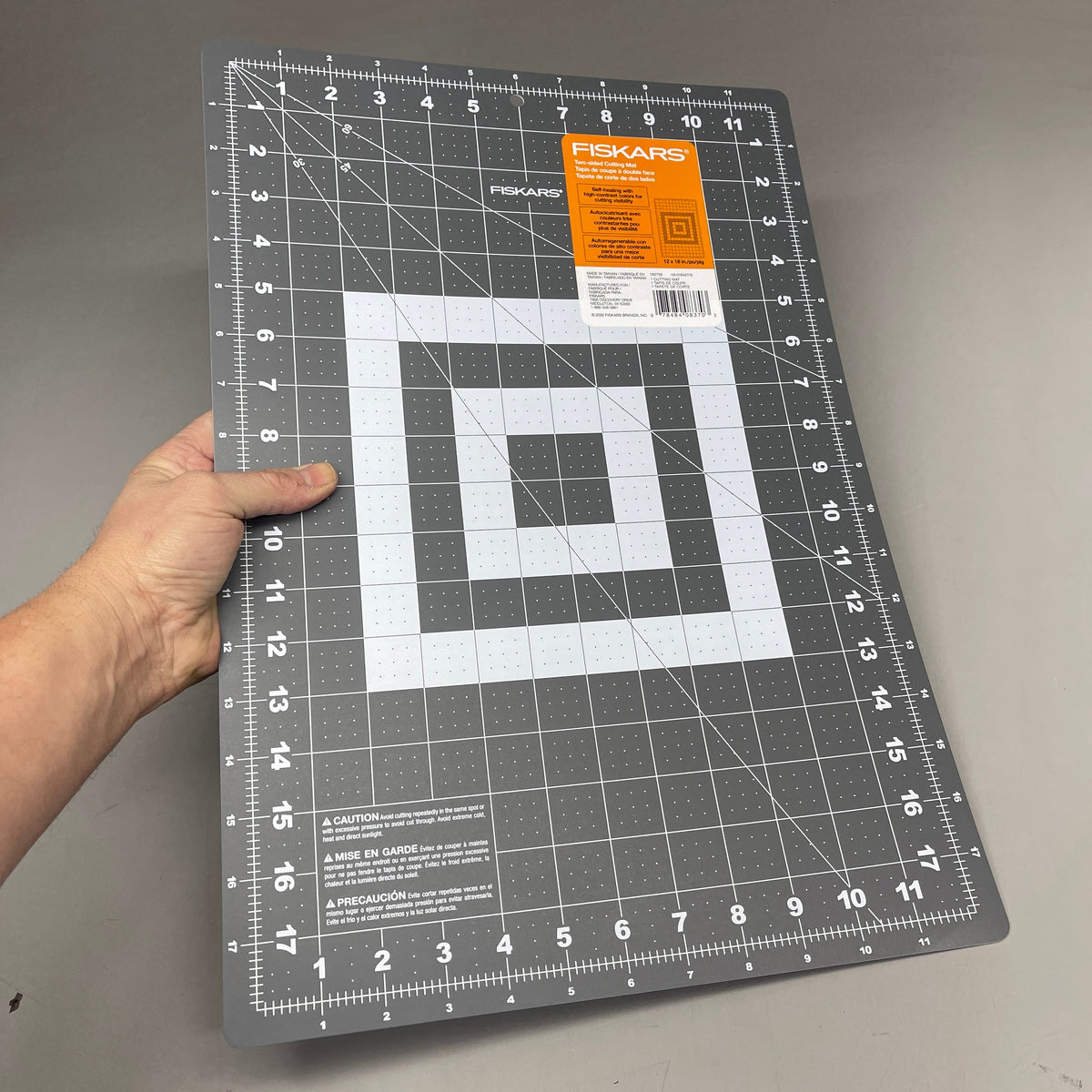 FISKARS (3 PACK) 12 x 18in Double Sided Cutting Mat