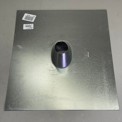 AMERIVENT Round Vent Flashing 1-1/2" Dia Galvanized Steel AMV112FFU