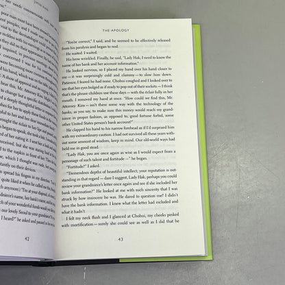 THE APOLOGY About A South Korean Matriarch Hardcover Book By Jimin Han