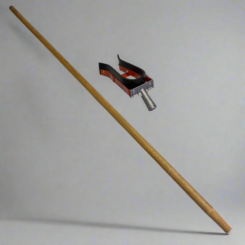 UNIQUE PAVING  Heavy Duty Asphalt Squeegee Head & Wood Handle 10" 10147