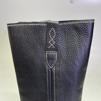 FREE PEOPLE Blaze Pull On Boot Women's Sz 10 Victorian Black Leather 88905880