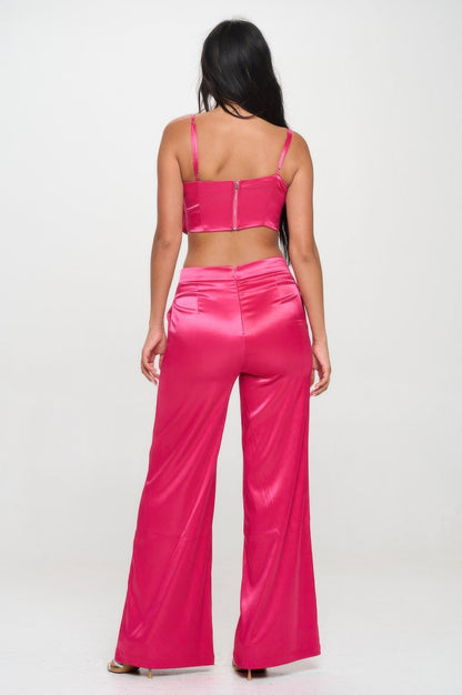 Crop Top & Pant Set