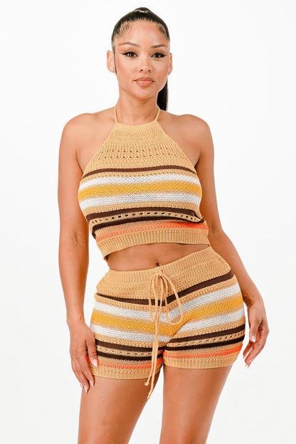 Crochet Short Set