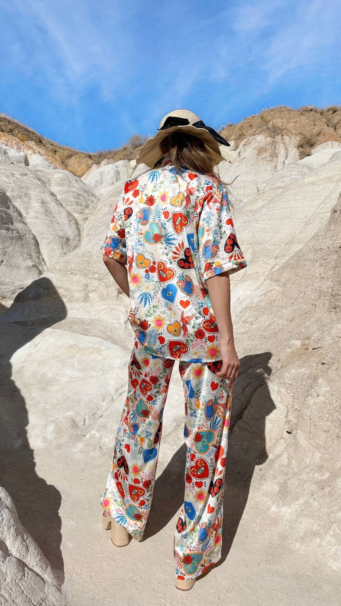 Women's Resort Wear Pants Set