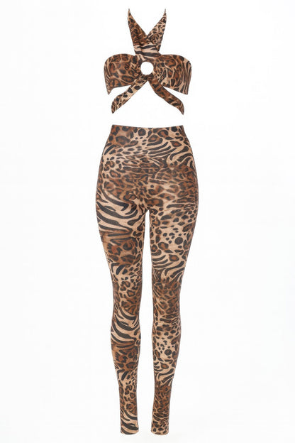 Leopard Cheetah Intertwined Set
