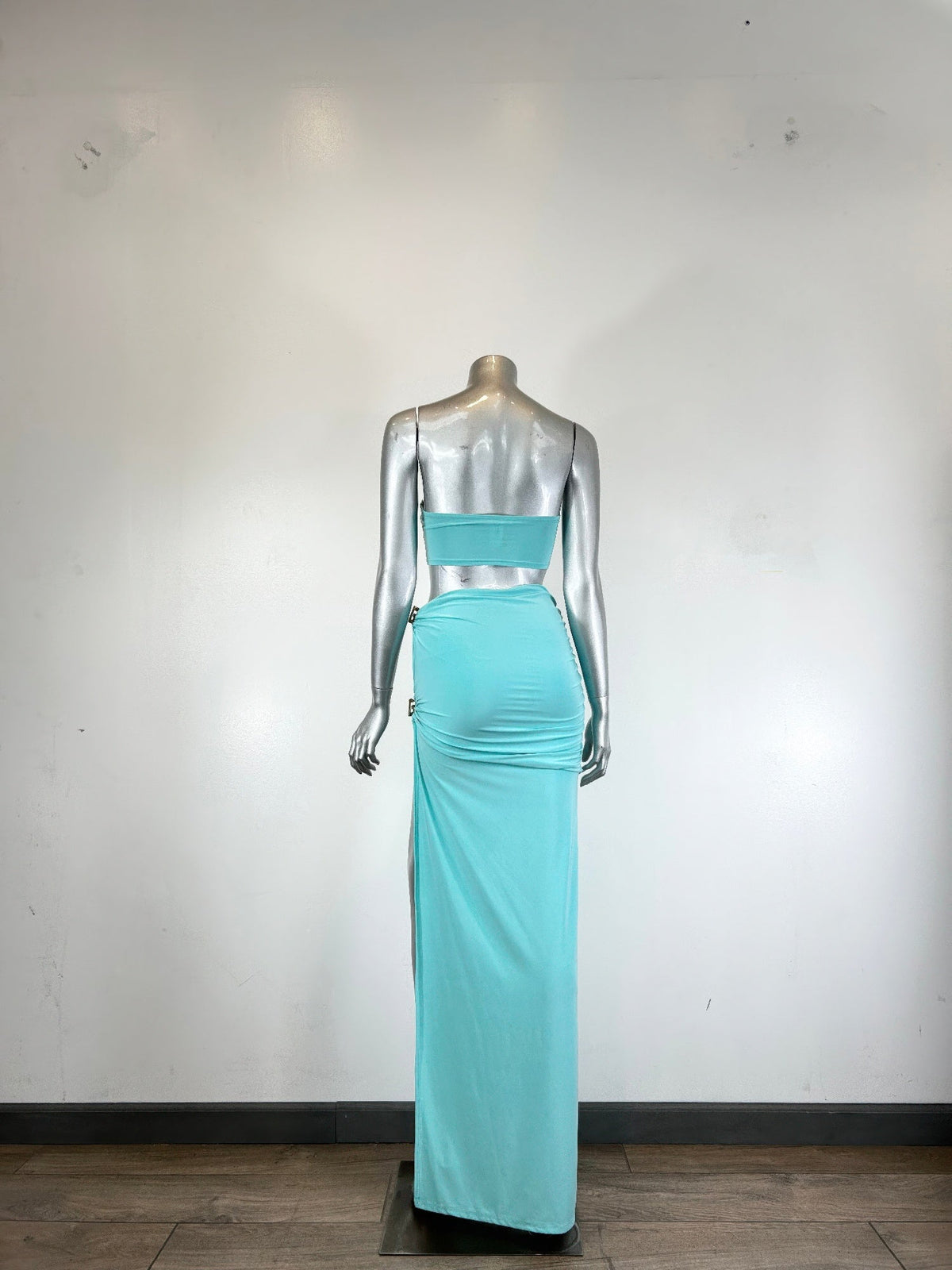 Two-piece Matching Skirt Set,bandeau-style
