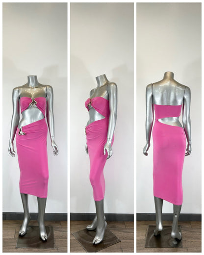 A Sharp Triangular Cutout Midi