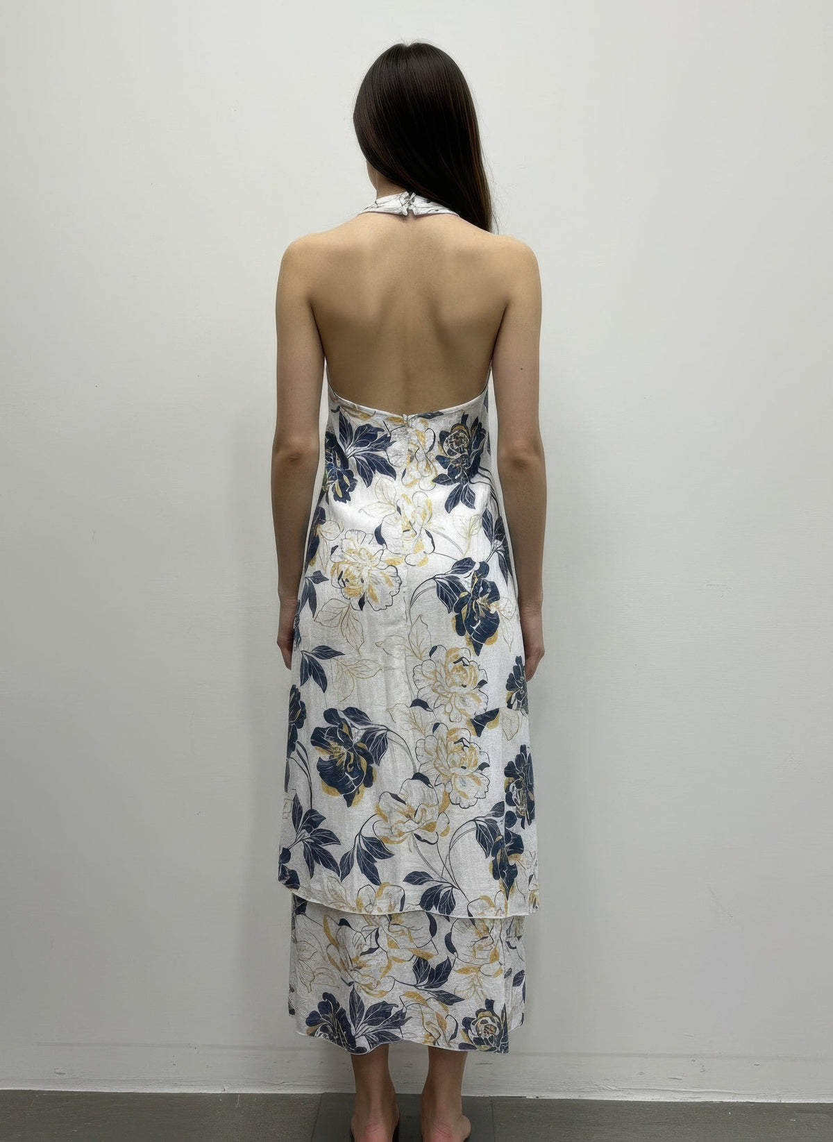 Mlle Gabrielle Floral Sleeveless Dress