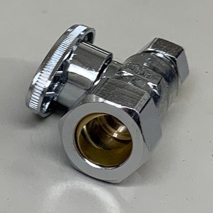 OATEY (2 PACK) Quarter Turn Straight Valve 1/2 NOM Copper 5/8 X 3/8 4755PCLF