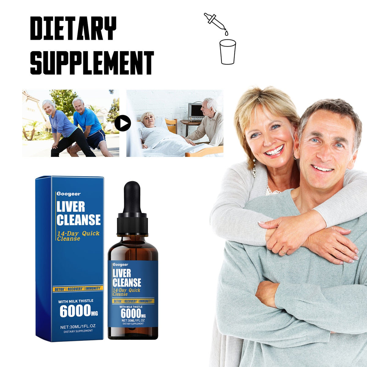 Dietary Supplement, Relax And Relieve Physical Discomfort Body Care Oral Drops
